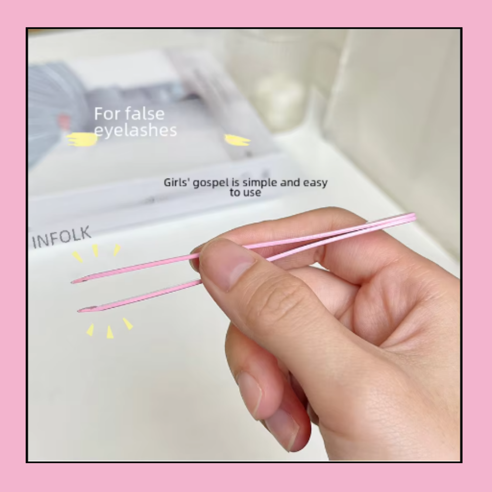 BQI Eyelash Curler Makeup Professional Eyelashes Tweezers