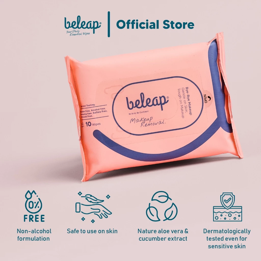 Beleap 卸妆洁肤湿巾 Make-Up Removal Wipes