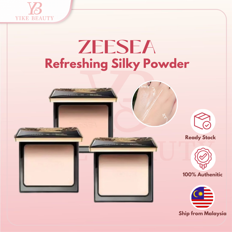 ZEESEA 滋色清透丝盈粉饼 Egyptian compact powder oil control waterproof long lasting loose powder