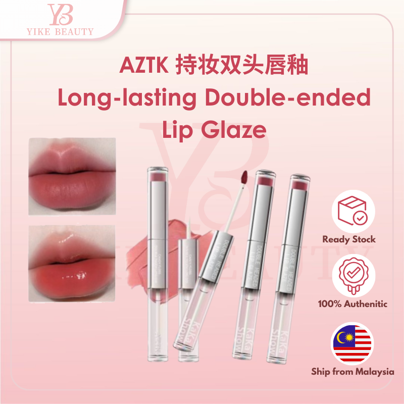 AZTK 持妆双头唇釉 Long-Lasting Double-Ended Lip Glaze