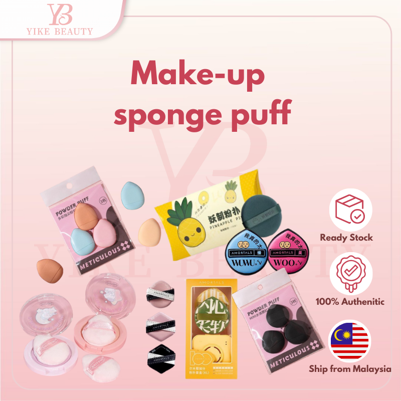 Multi-design Sponge Soft Puff Set Makeup Mini Remover Loose Powder