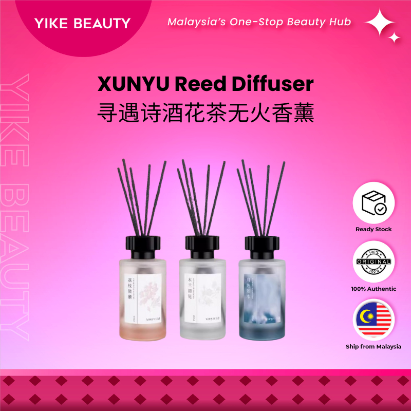 XUNYU Wine & Floral Tea Series Reed Diffuser 寻遇诗酒花茶系列无火香薰 100ml