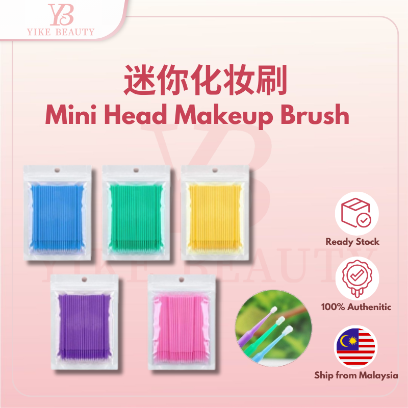 Makeup Cotton Swabs 100 Pieces Mascara Applicators Eyelash Extension Mascara Swab Wands Makeup tools