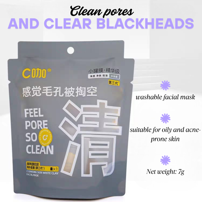 C KA Essence Facial Mask for Acne, Moisturizing and Soothing, Brightening, Uneven Skin Tone for dry/ oily/ combination/ sensitive skin