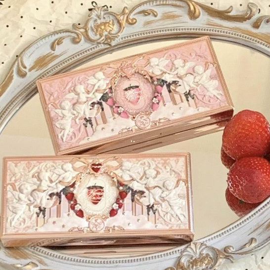 FLOWER KNOWS Strawberry Cupid Collection Eyeshadow 花知晓草莓丘比特面部综合盘彩妆盘眼影Eyeshadow