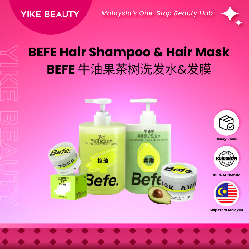 Befe Avocado & Tea Tree 蓬松洗发水 & 发膜