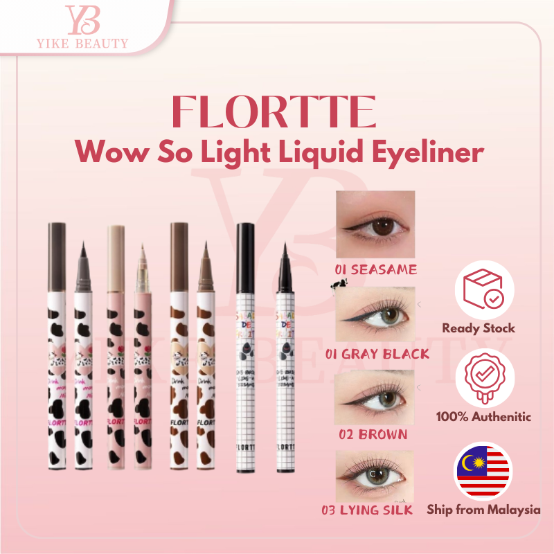 FLORTTE Liquid Pencil Color Long Lasting Fast Dry Eyeliner