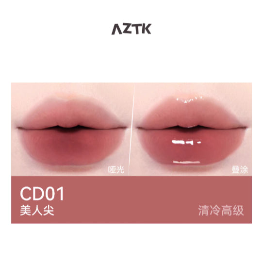 AZTK 持妆双头唇釉 Long-Lasting Double-Ended Lip Glaze