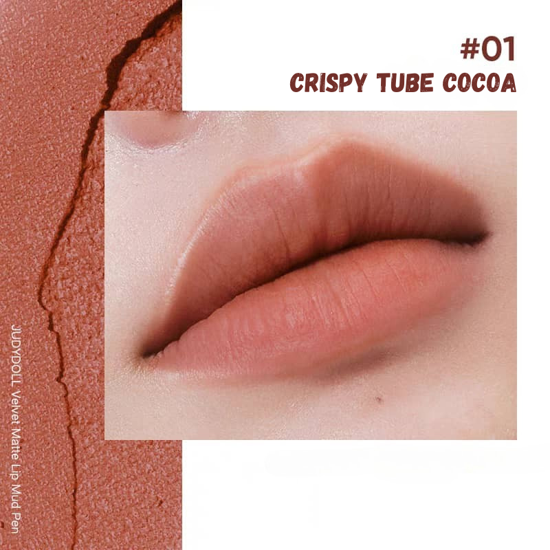 JUDYDOLL 橘朵绒雾唇泥笔 VELVET MATTE LIP MUD PEN