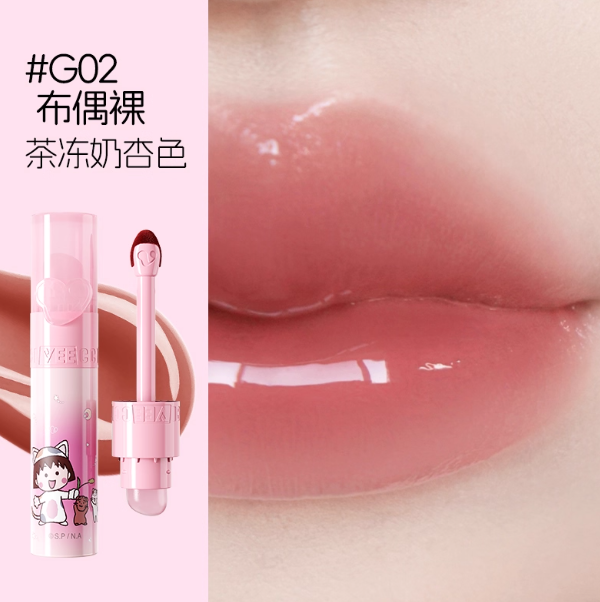 VEECCI 唯资宠爱系列水唇釉 X 樱桃小丸子系列 Cherry Maruko Water Gloss Lip Tint