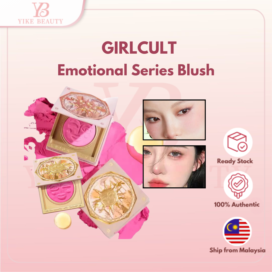 GIRLCULT Emotional Series Blush Matte Toning Powder For Women And Girls Waterproof Contouring Brighten Skin Tone