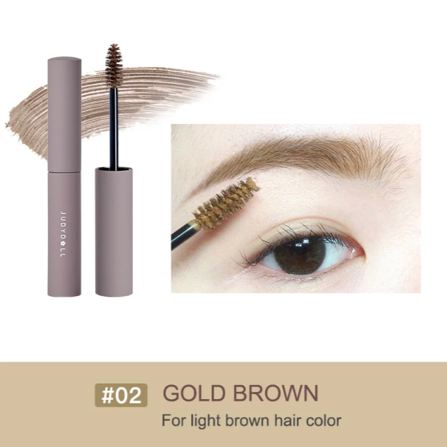 JUDYDOLL 橘朵不结块雾面染眉膏 2 in 1 Eyebrow and Mascara