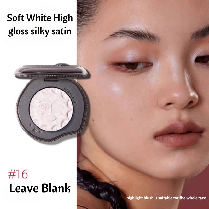 GIRLCULT Mood Series Four Great Inventions Highlighter Blusher Powder For Women And Girls Waterproof