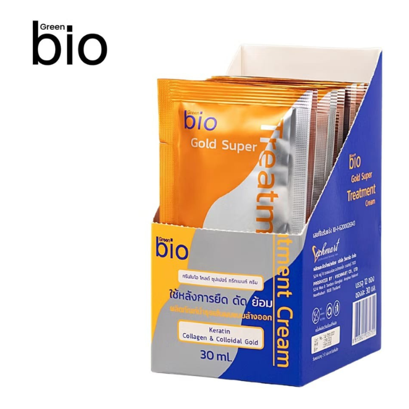 GREEN BIO 泰国发膜护发乳 Super Hair Treatment Cream Intensive Nourishing Soft Repair