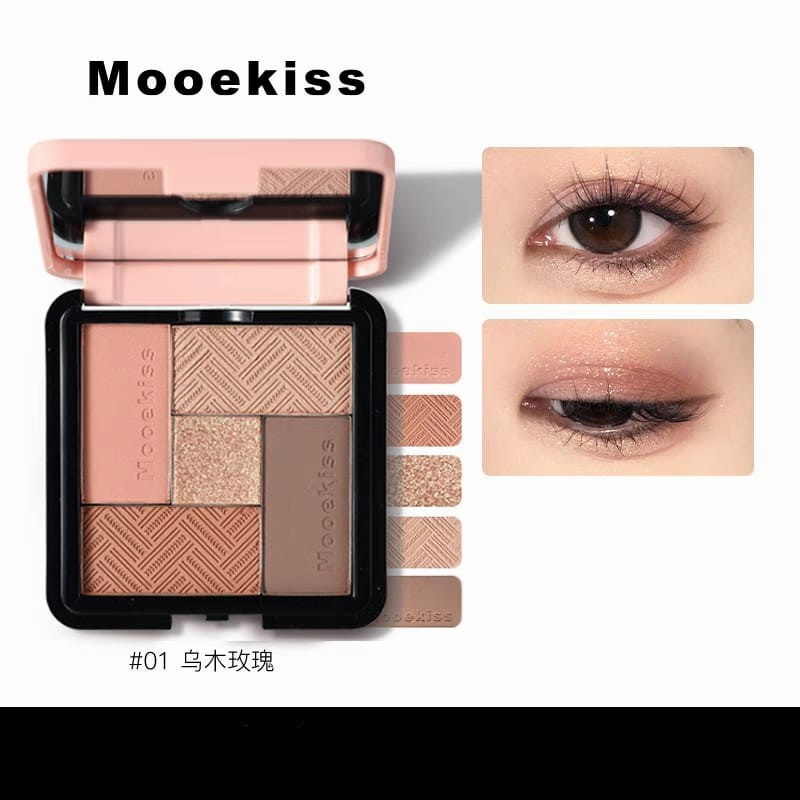 MOOEKISS Soul Match Wit Interchangeable Five-Color Eyeshadow木柯诗灵魂搭子可替换式五色眼影