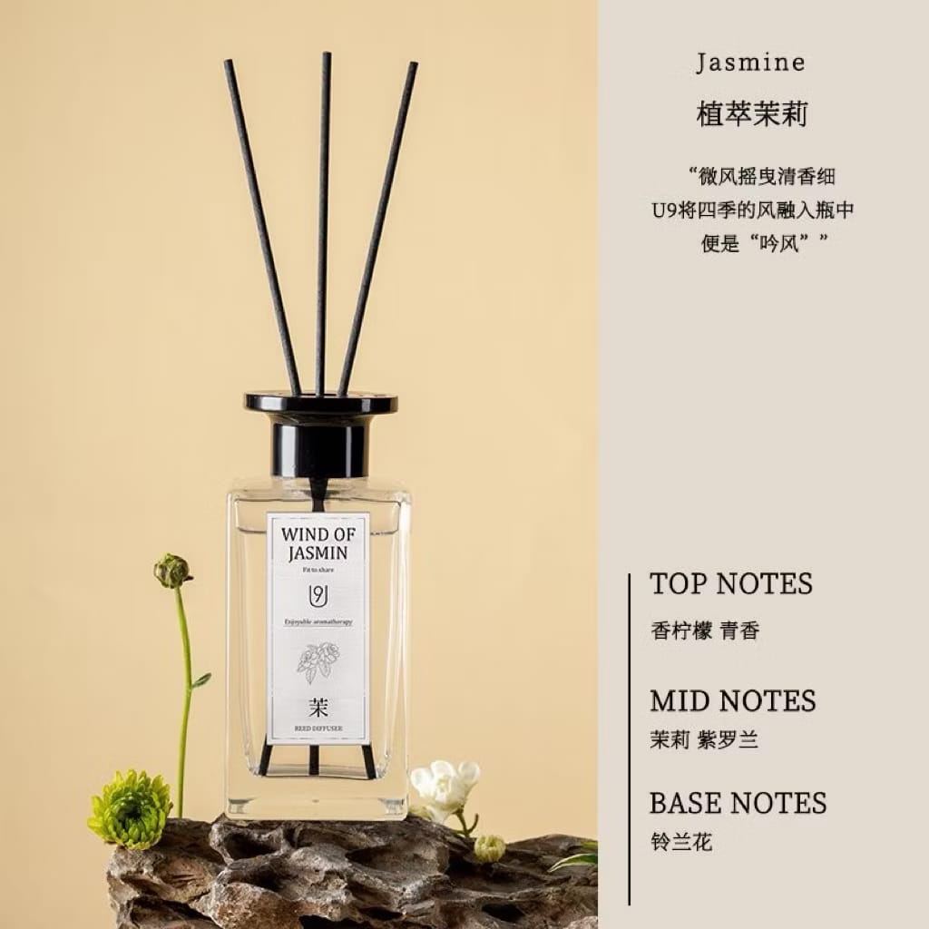 U9 Reed Diffuser Enjoyable Aromatherapy 无火室内香薰