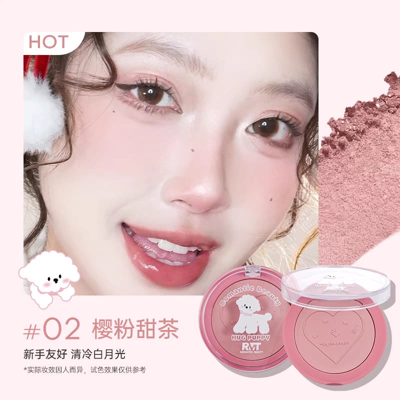 ROMANTIC BEAUTY Bichon Blusher 罗小曼比熊单色腮红