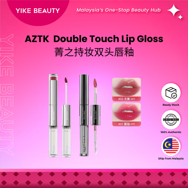 AZTK 持妆双头唇釉 Long-Lasting Double-Ended Lip Glaze