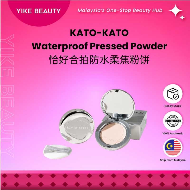 Kato-Kato 恰好合拍防水柔焦粉饼 Just In Tune Waterproof Soft-Focus Pressed Powder