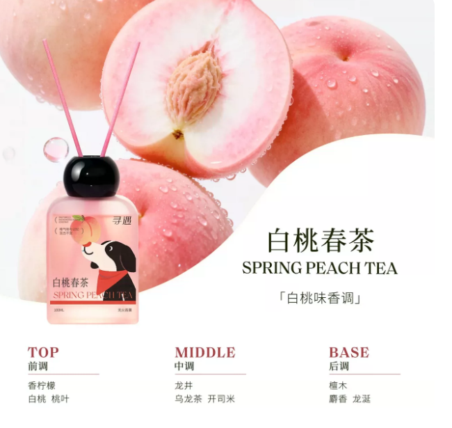 Xunyu寻遇 果蕴系列无火香薰 100ml Fruit Essence Reed Diffuser Aromatherapy