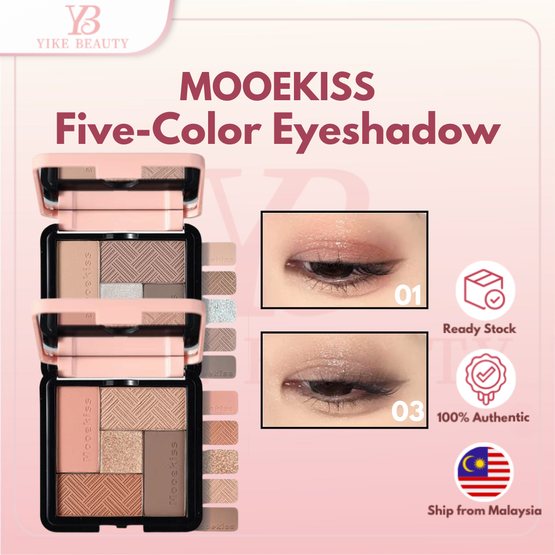 MOOEKISS Soul Match Wit Interchangeable Five-Color Eyeshadow木柯诗灵魂搭子可替换式五色眼影