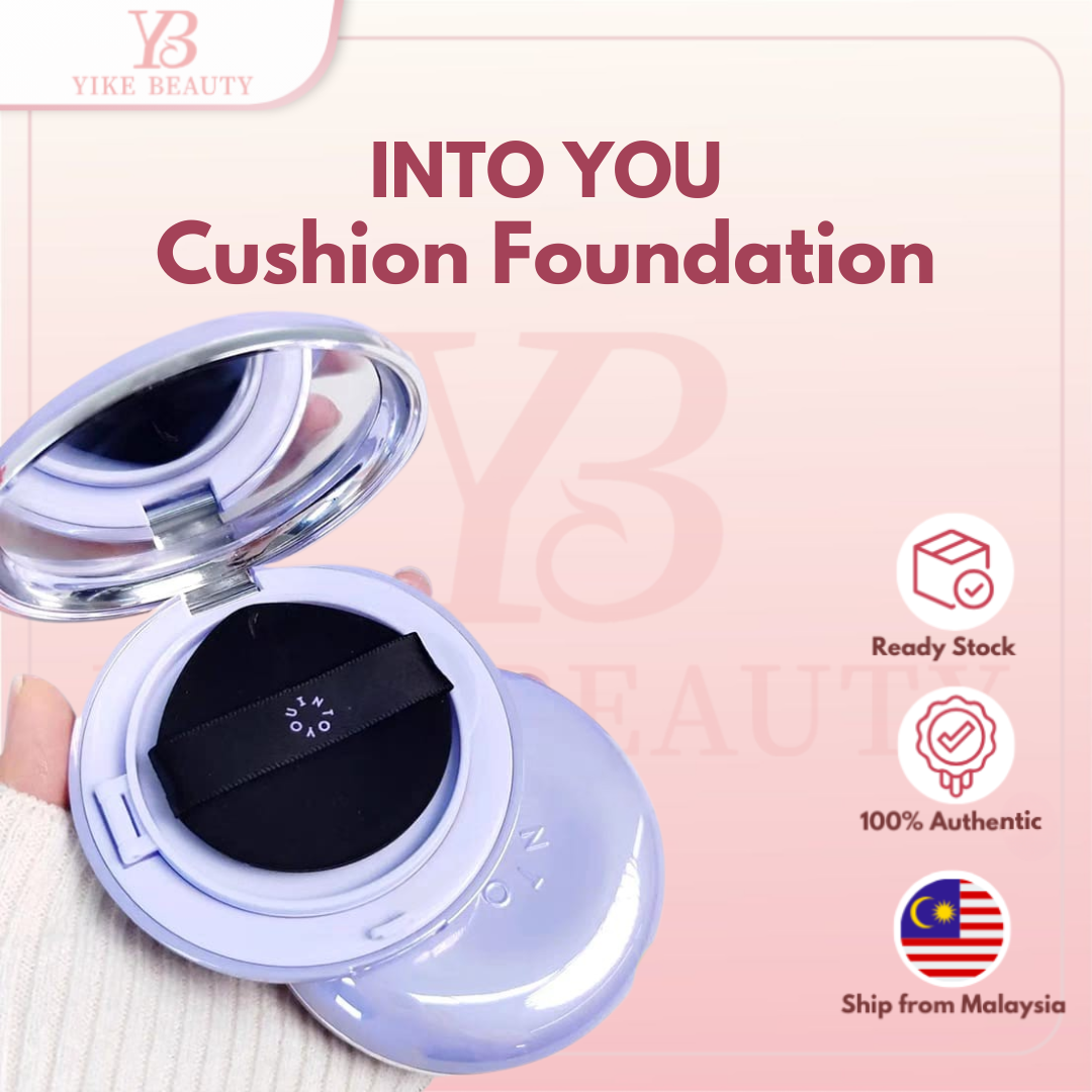 INTO YOU 心慕与你持妆 & 保湿遮瑕气垫粉底霜 Long-Wear And Moisture Cushion Foundation