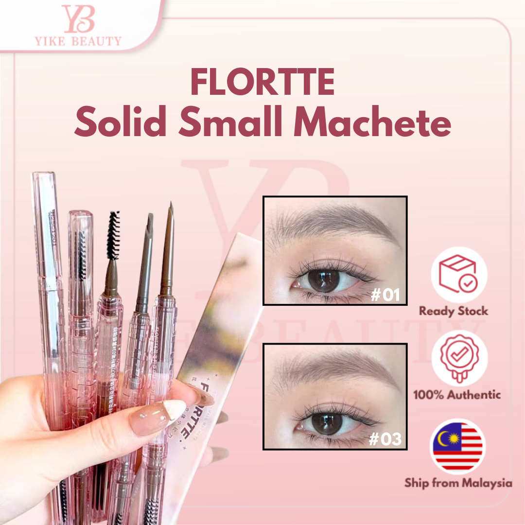 FLORTTE Solid Small Machete 花落莉亚立体小砍刀眉粉笔