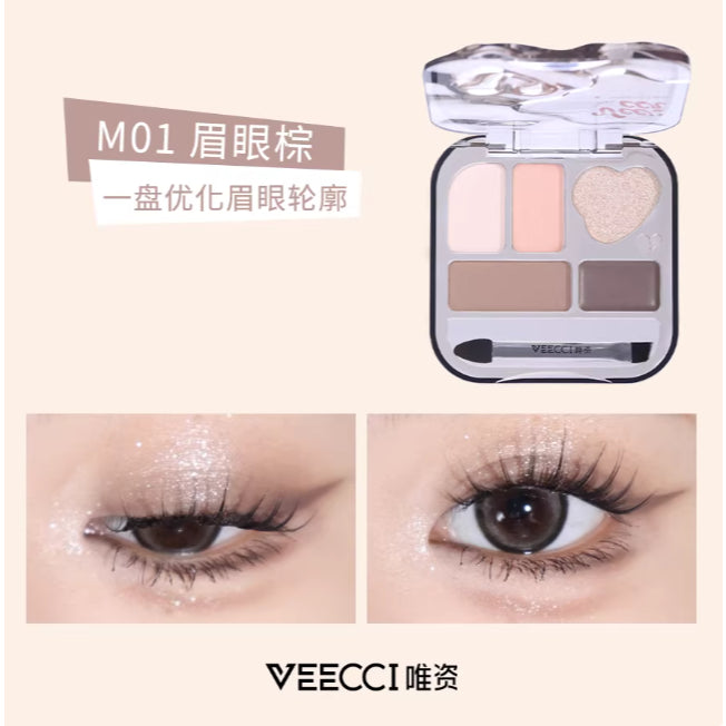 VEECCI 唯资卧蚕眼影综合盘 Aegyo-Sal & Eye Shadow Palette