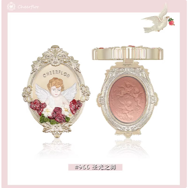 CHEERFLOR 游乐者天使启示录系列浮雕腮红 Angel Embossed Blush
