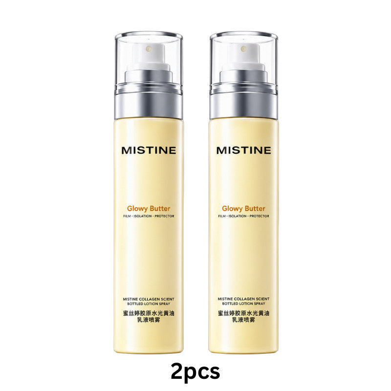 Mistine 胶原水光黄油乳液喷雾 120ml Collagen Glowy Butter Lotion Spray Hydrating Moisturizing Facial Skincare Mist