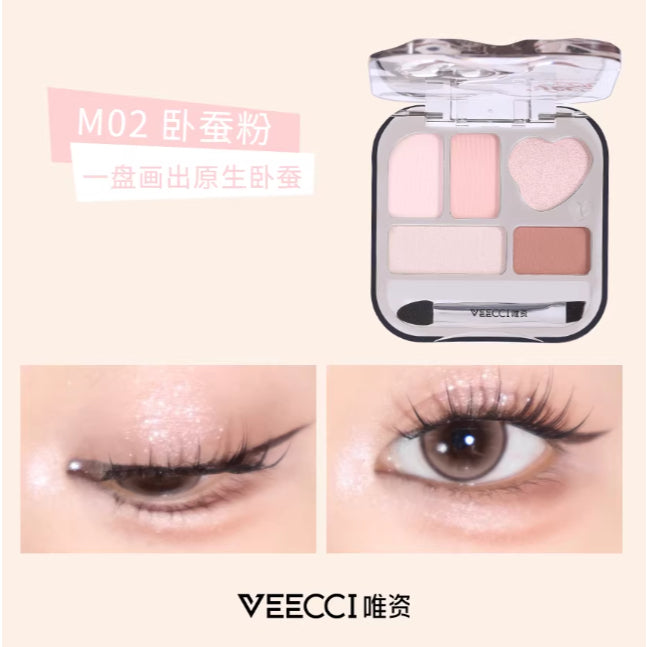 VEECCI 唯资卧蚕眼影综合盘 Aegyo-Sal & Eye Shadow Palette