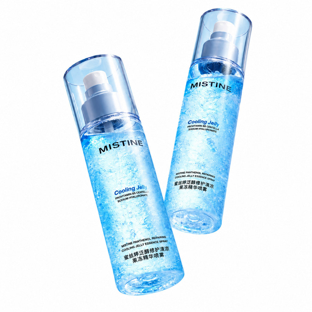 MISTINE 泛醇修护沁凉果冻精华喷雾 150ml Panthenol Repairing Cooling Jelly Essence Spray Hydrating Soothing Facial Skincare
