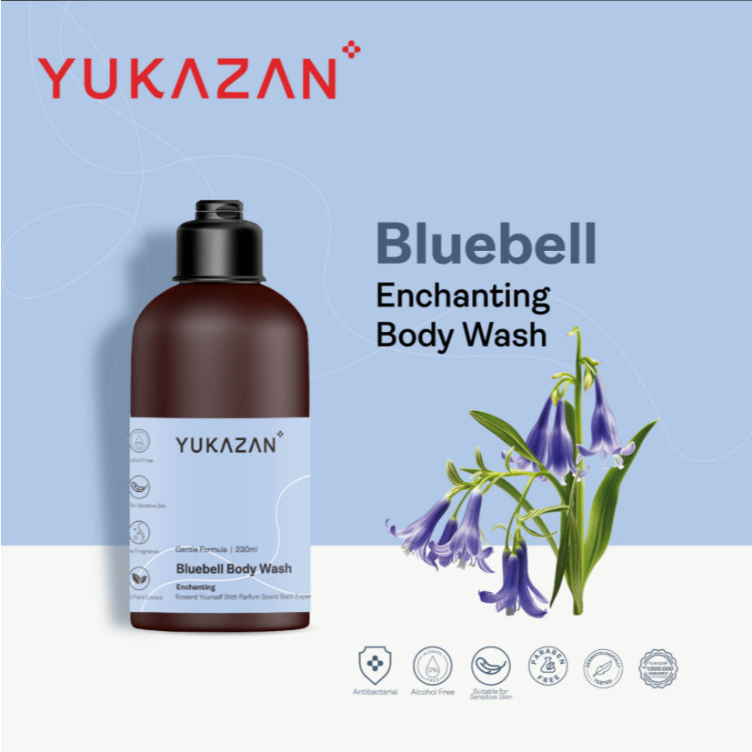 Yukazan 保湿清洁滋润沐浴乳 Body Wash Moisturizing Shower Gel