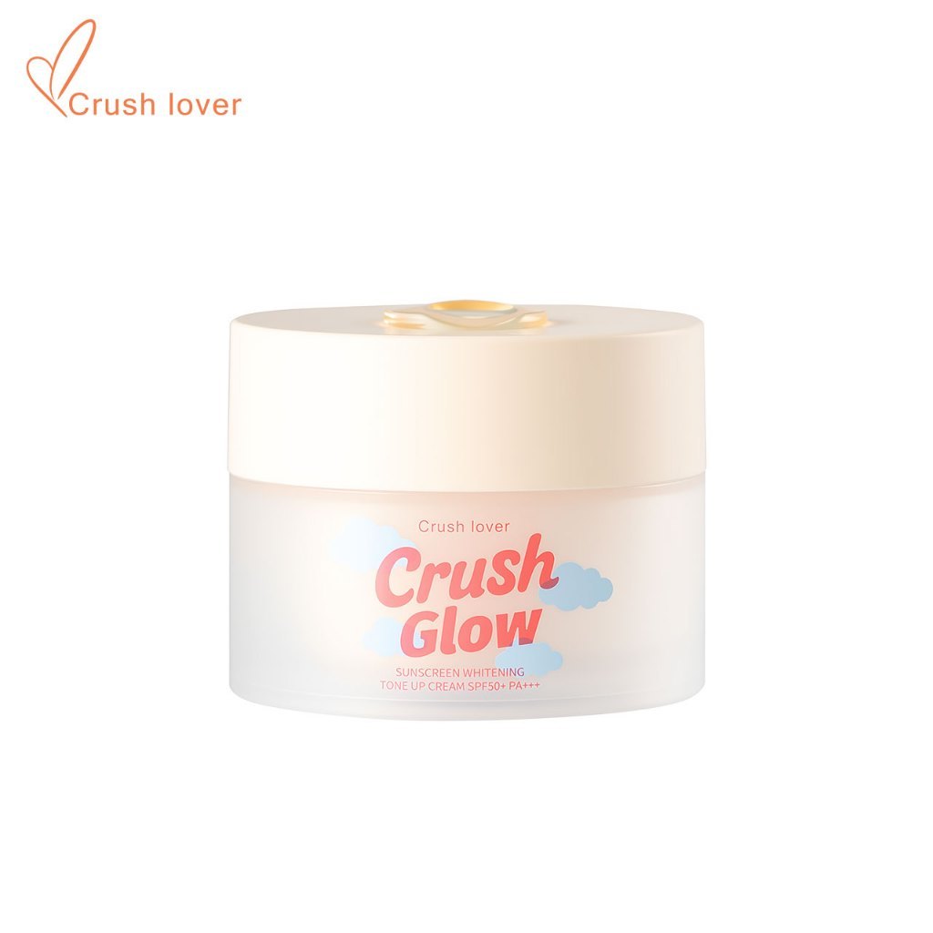 Crush lover 防晒美白素颜霜 Sunscreen Whitening Tone up Cream SPF50+ PA+++ Brightening Whitening Face Cream Sun Protection Makeu