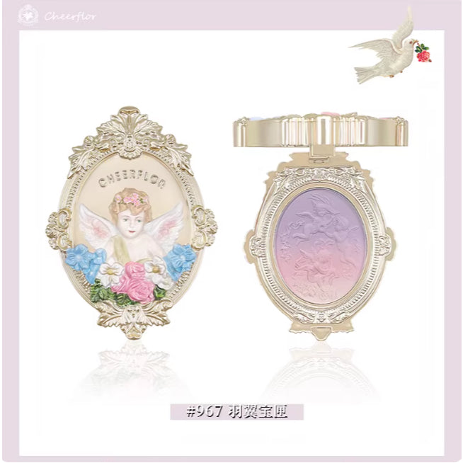 CHEERFLOR 游乐者天使启示录系列浮雕腮红 Angel Embossed Blush