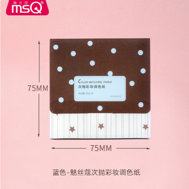 MSQ 次抛彩妆调色纸 Disposable Makeup Color Mixing Paper